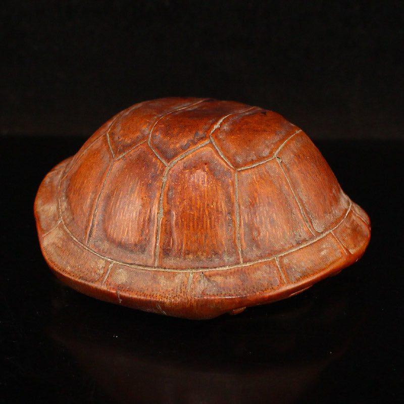 Chinese Bamboo Long Life Turtle Statue