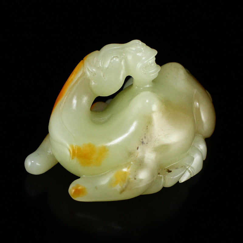 Chinese Hetian Jade Camel Statue