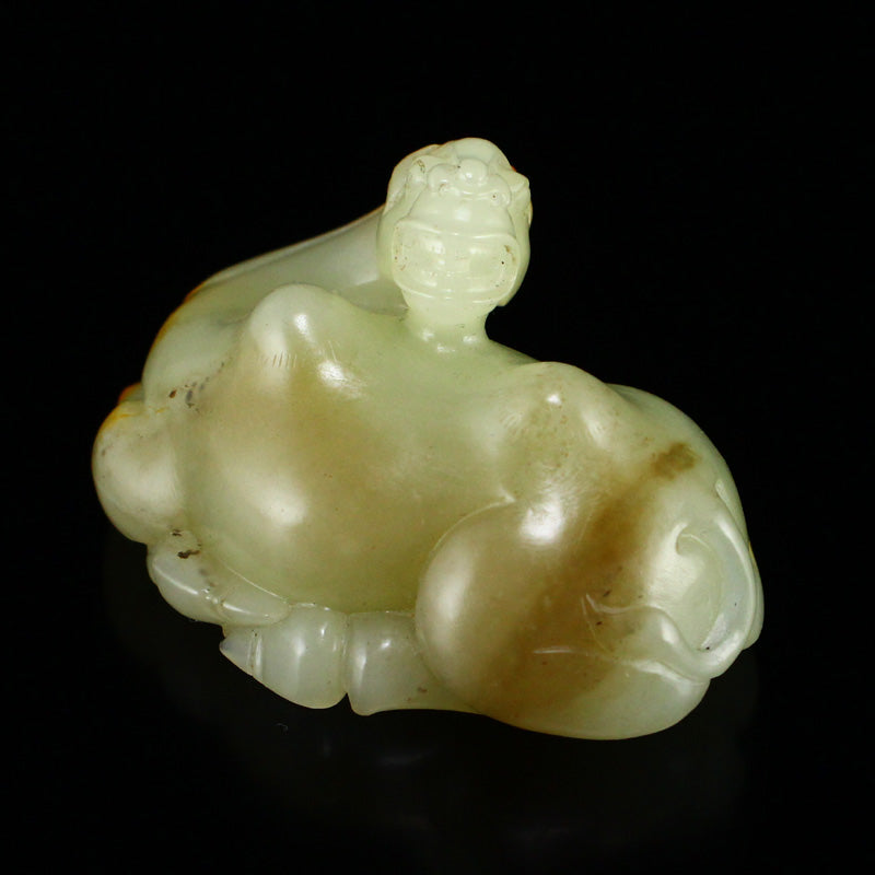 Chinese Hetian Jade Camel Statue