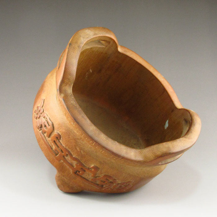 Chinese Bamboo Double Ears Incense Burner