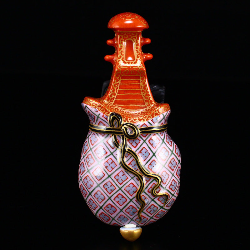 Vintage Chinese Porcelain Snuff Bottle