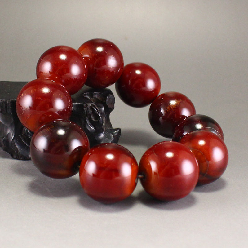 25MM Bead Ox Horn Beads Bracelet