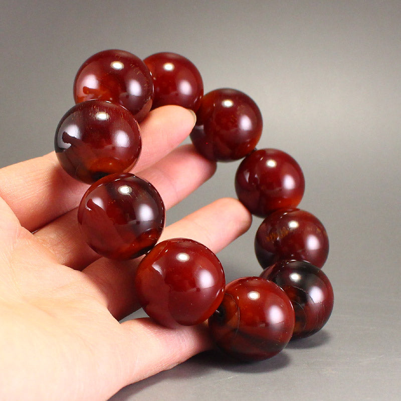 25MM Bead Ox Horn Beads Bracelet