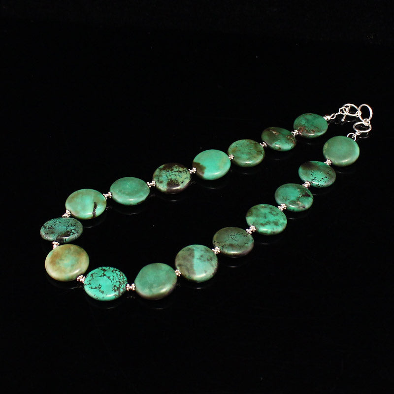 Beautiful Turquoise & Silver Necklace