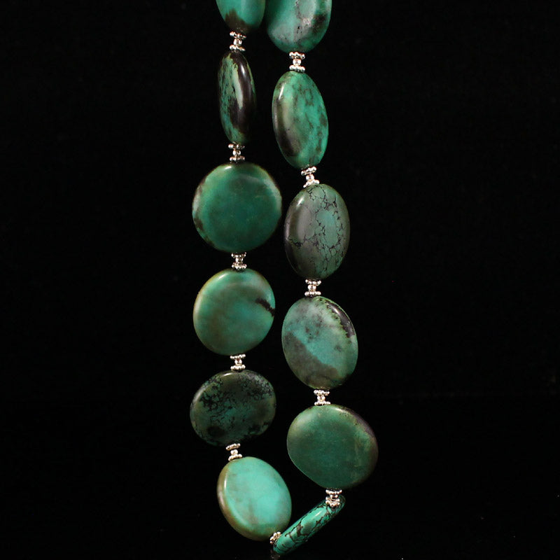 Beautiful Turquoise & Silver Necklace