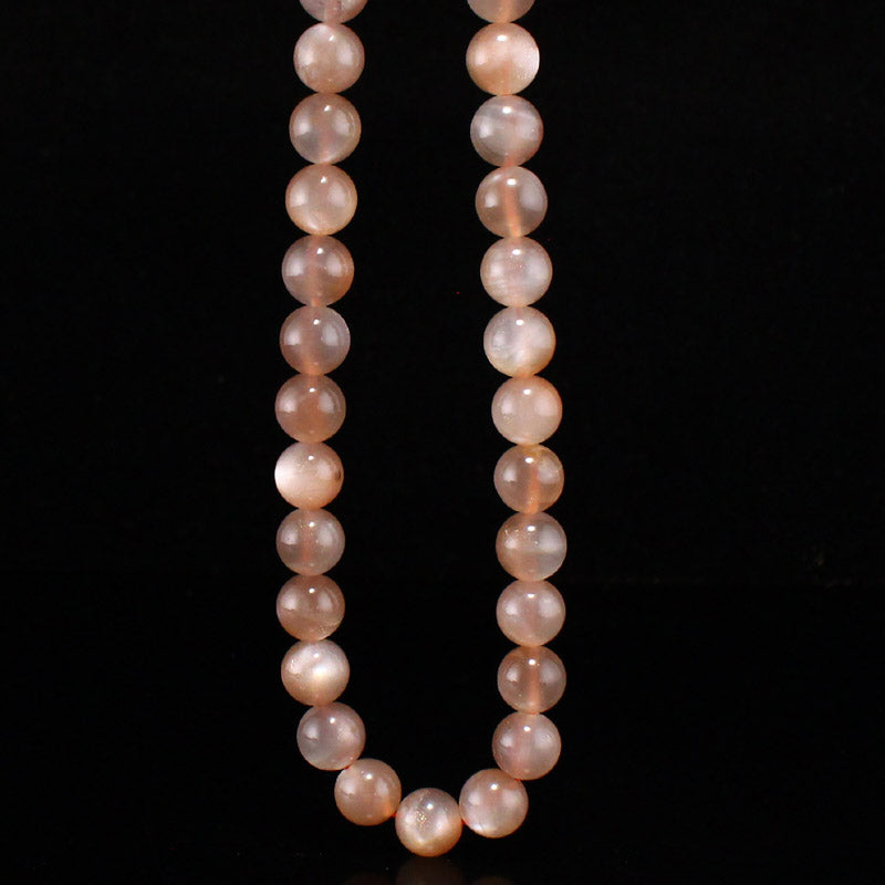 10MM Bead Moonstone Beads Necklace