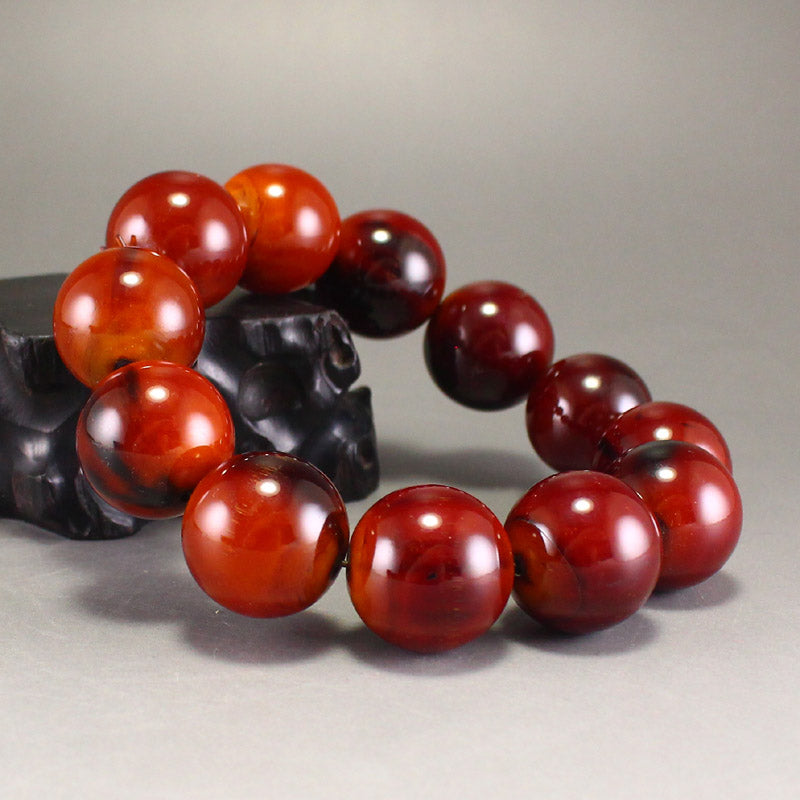 20MM Bead Ox Horn Beads Bracelet