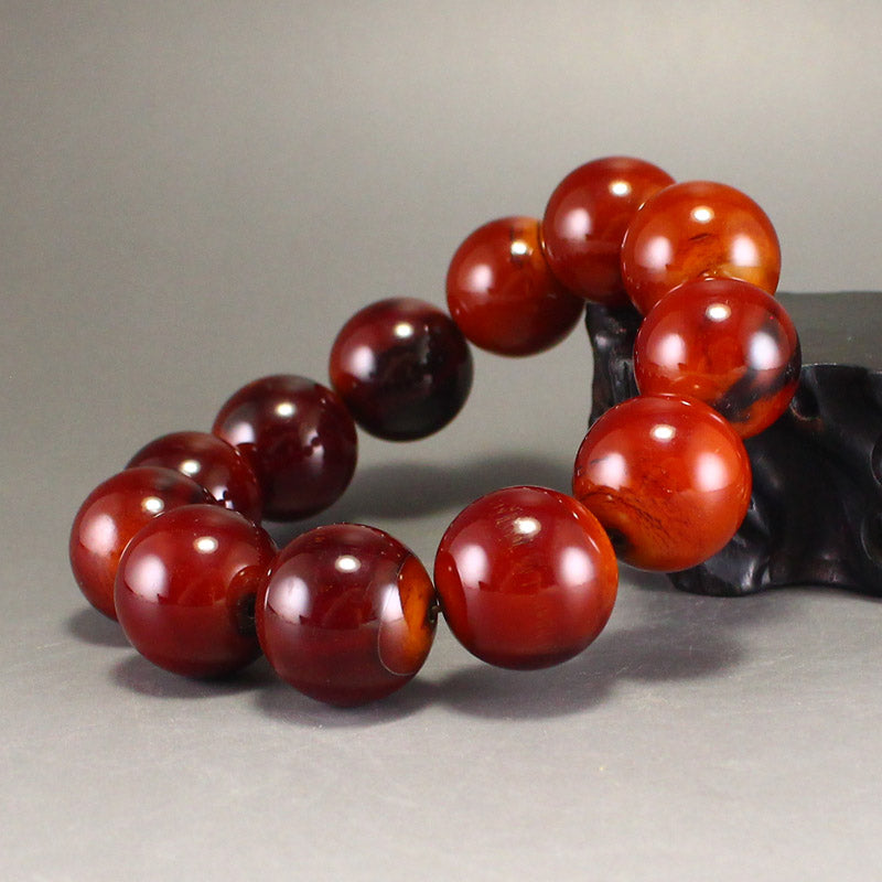 20MM Bead Ox Horn Beads Bracelet