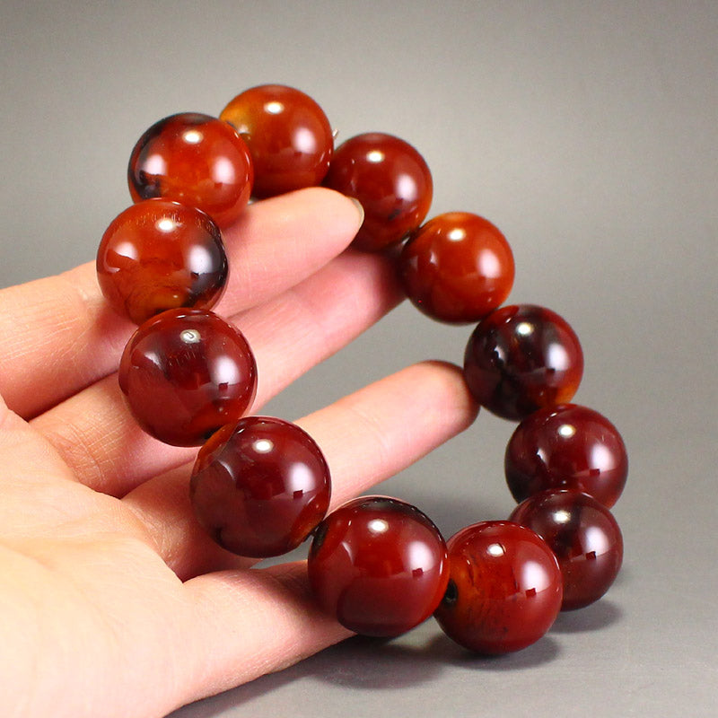 20MM Bead Ox Horn Beads Bracelet