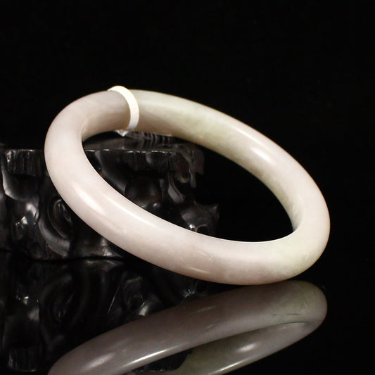 Inside Diameter 61.6 mm Natural Hetian Jade Bracelet