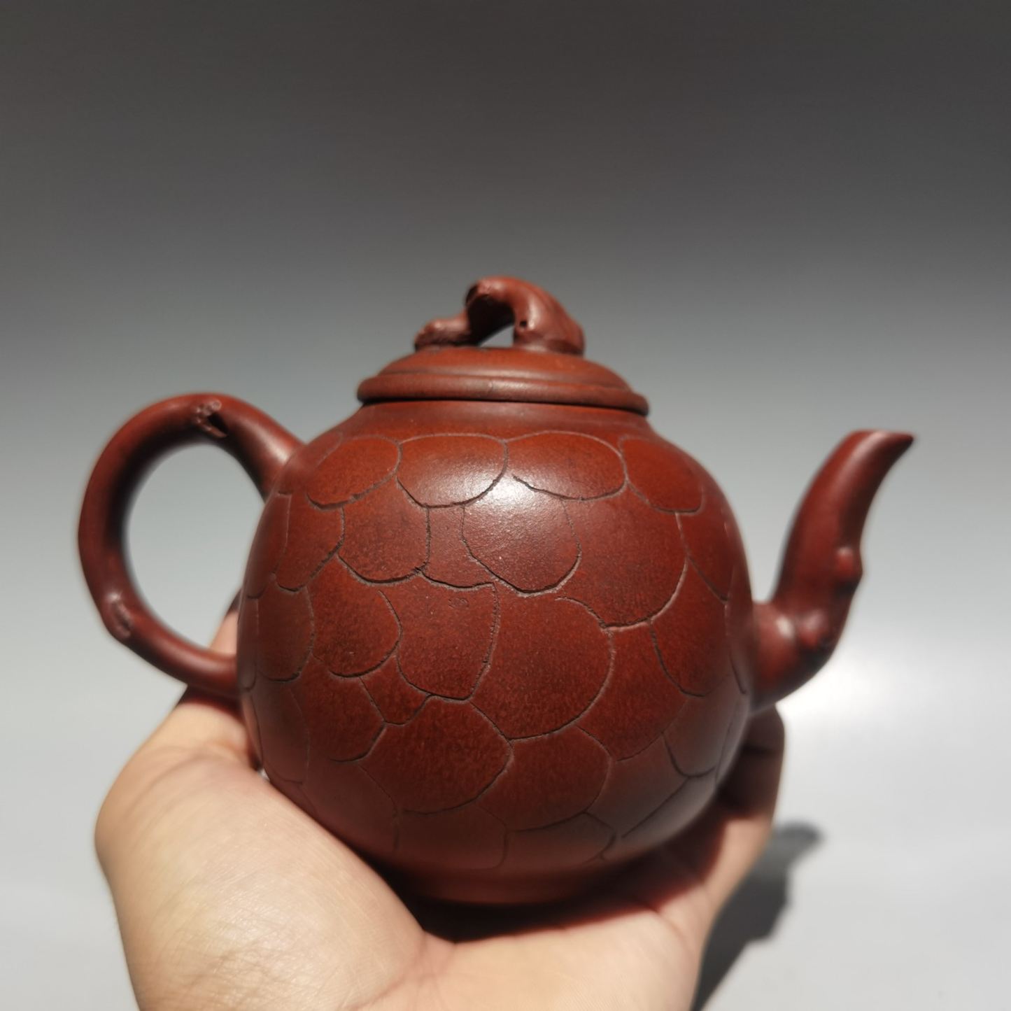 Vintage Yixing Zisha Clay Kid Teapot