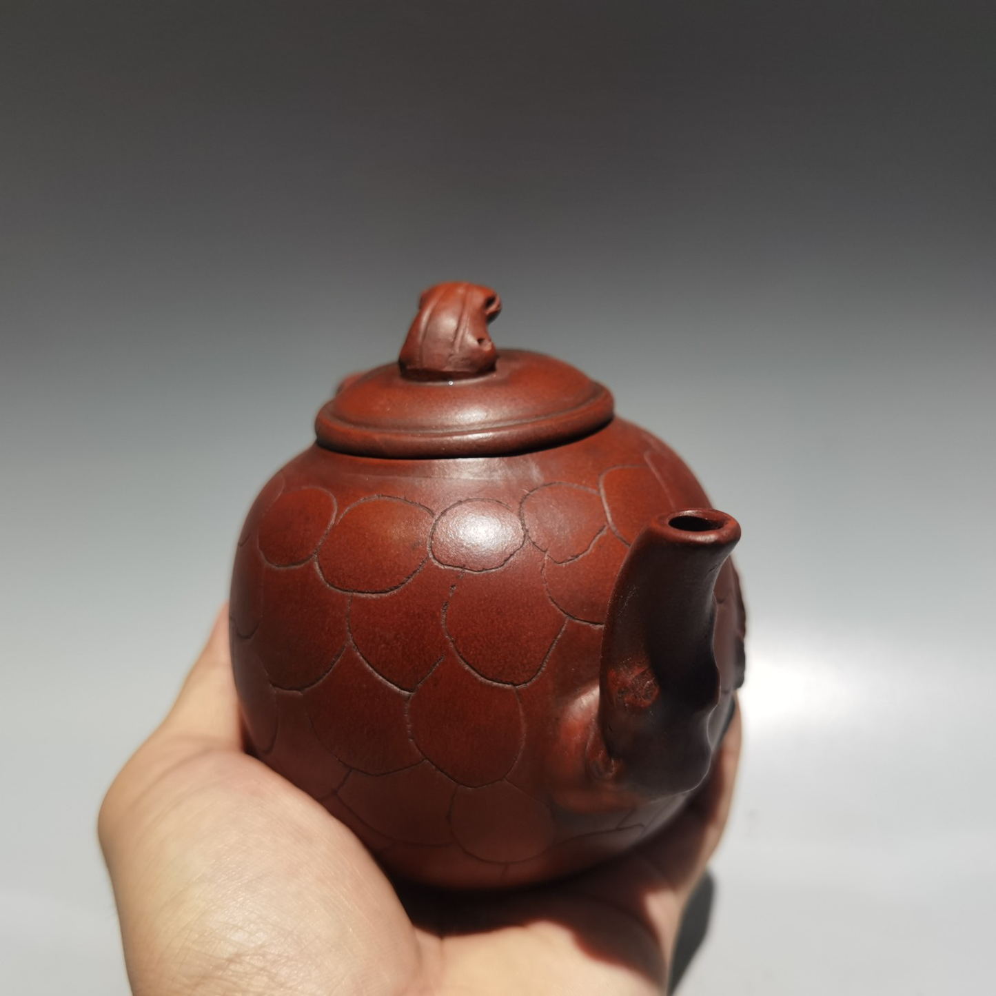 Vintage Yixing Zisha Clay Kid Teapot