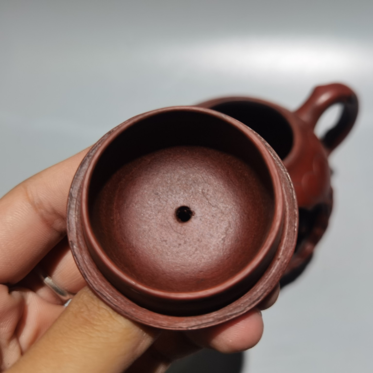 Vintage Yixing Zisha Clay Kid Teapot