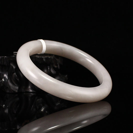 Inside Diameter 61.7mm Chinese Hetian Jade Bracelet