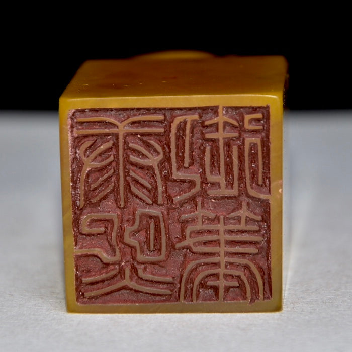 A0004 Chinese Shoushan Stone Tianhuang Stone Beast Seal