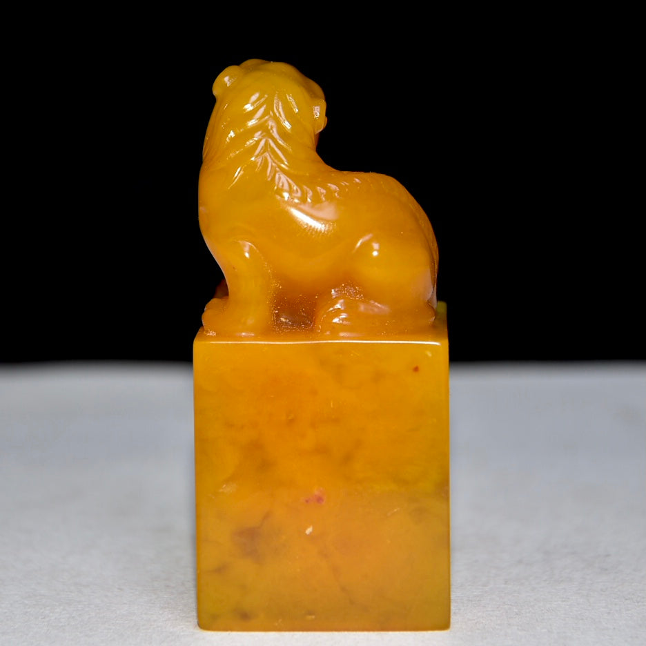 A0004 Chinese Shoushan Stone Tianhuang Stone Beast Seal