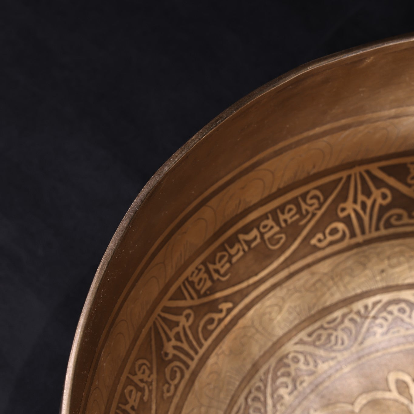 A0231 Tibetan White Copper Music Bowl