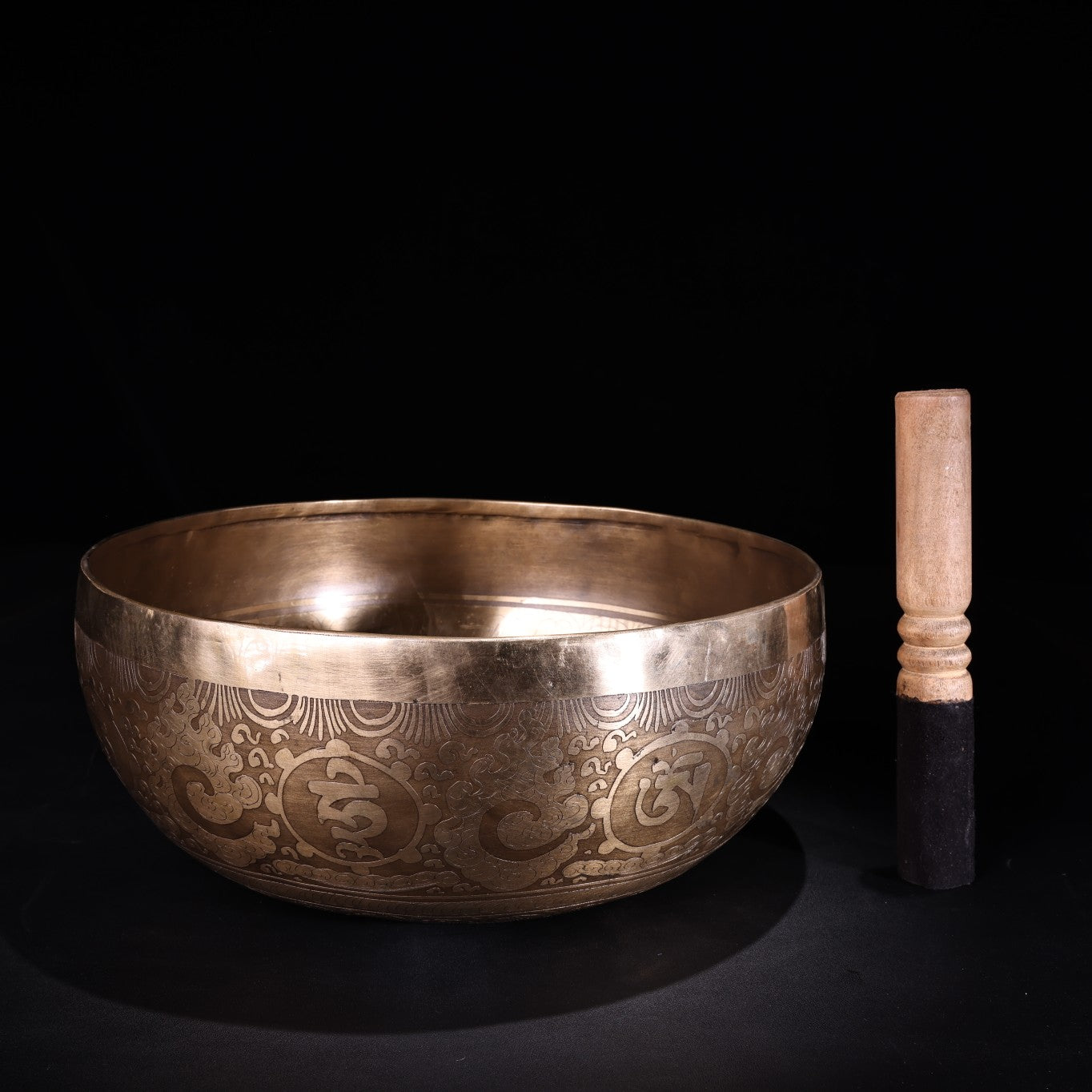 A0231 Tibetan White Copper Music Bowl