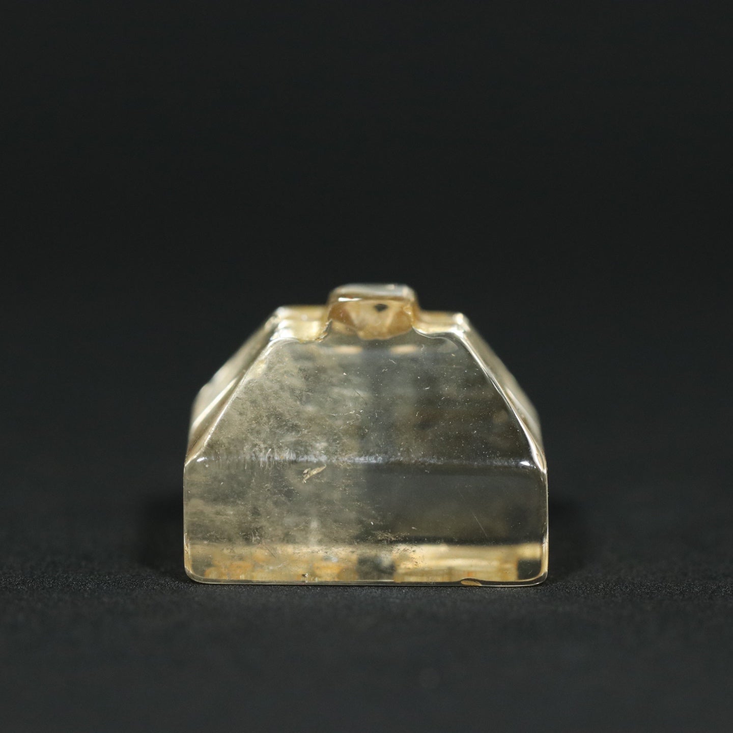 A0393 Old Chinese Crystal Seal