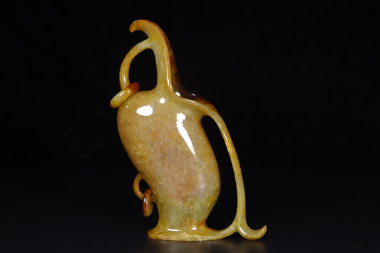 A0684 Superb Old Chinese Hetian Jade Wine Pot