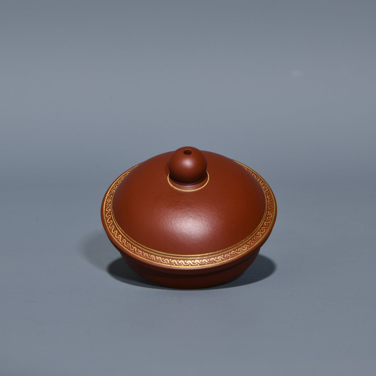 A1541 Superb Chinese Gilt Gold Yixing Zisha Teapot
