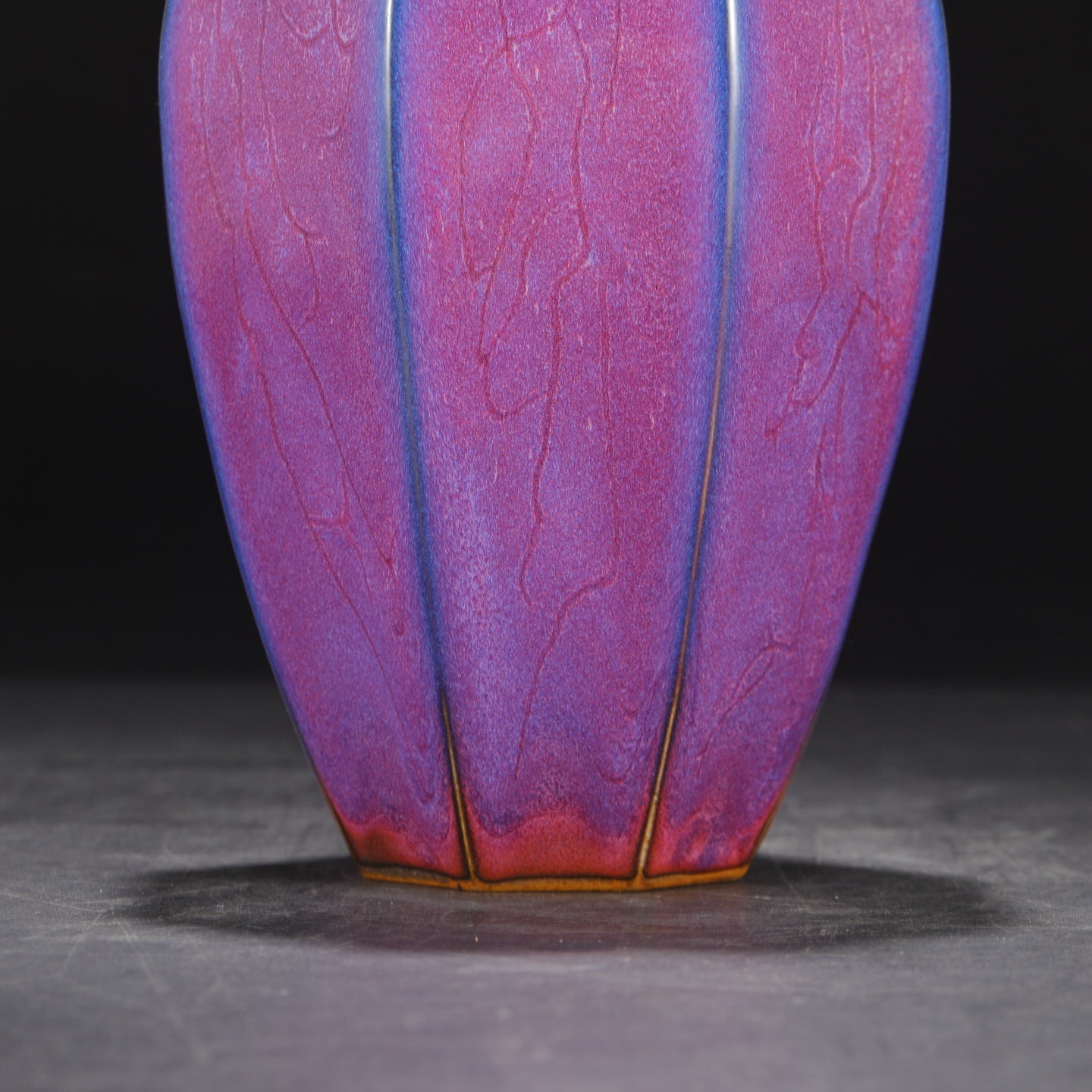 A1606 Chinese Variable Glaze Jun Kiln Porcelain Vase