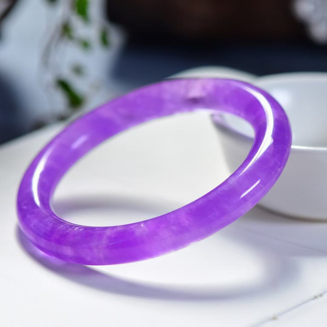 A1871 Inside Diameter 54 MM Beautiful Amethyst Bracelet