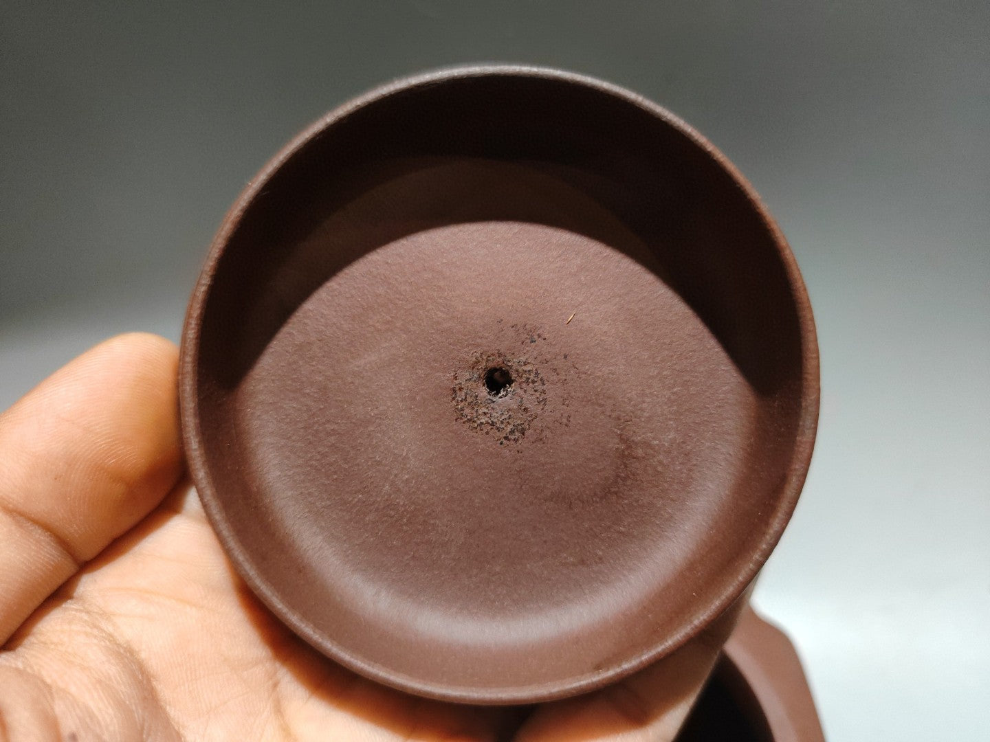 A1877 Chinese Yixing Zisha Low Relief Plum Flower & Magpie Teapot