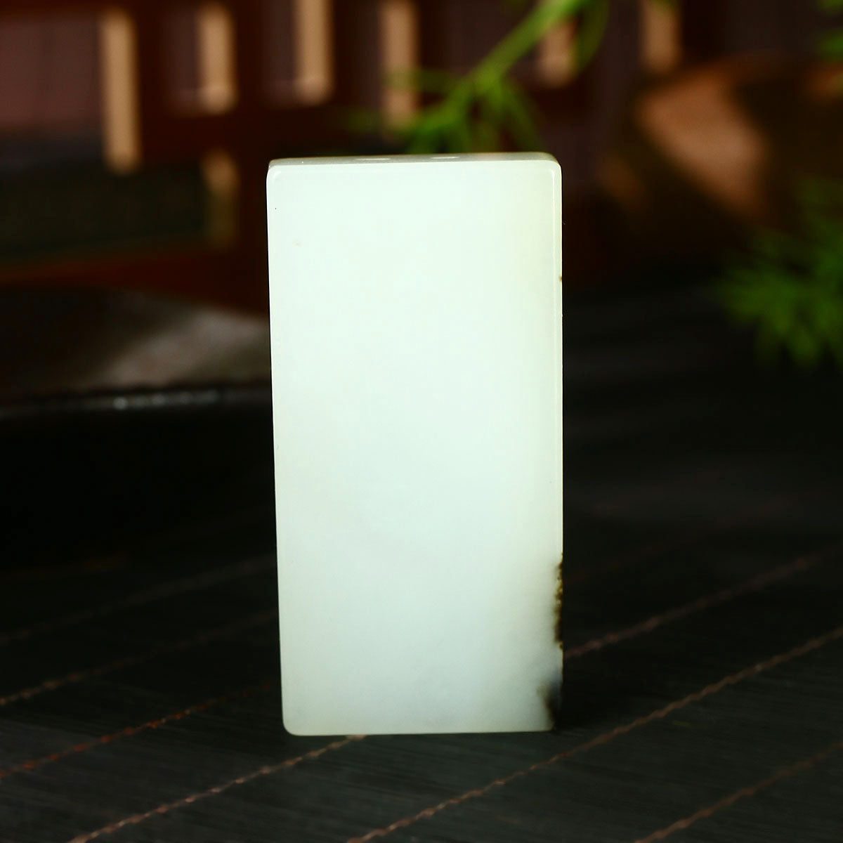 A1903 Superb Chinese Hetian Jade Hand Carved Tiger Pendant