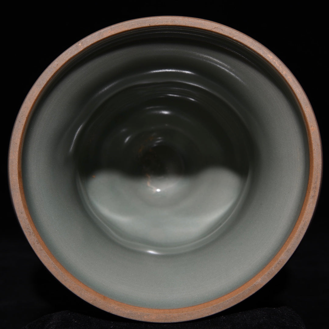 A2365 A Pair Chinese Ru Kiln Porcelain Candlestick