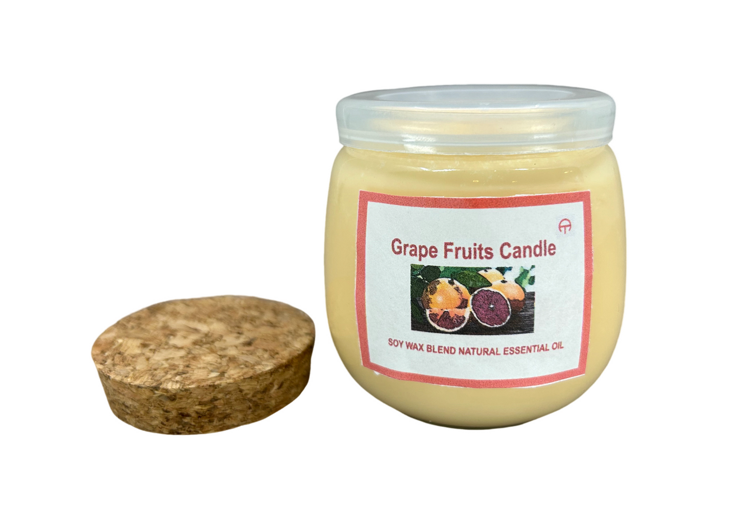 QR023 15% Orange Grapefruit Scented Soy Wax Candle 7oz Jar (Copy)