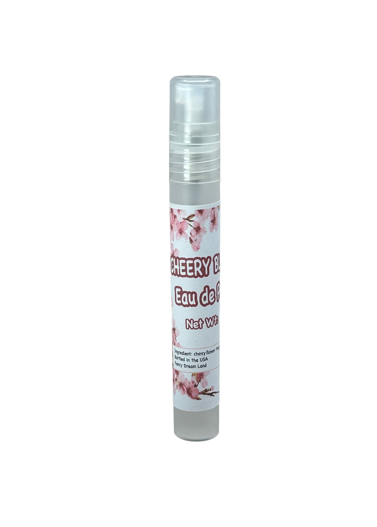 Cherry Blossom Eau de Parfum - Natural Romantic Floral Scent Spray 10ml Dreamy & Elegant Made in USA P002B