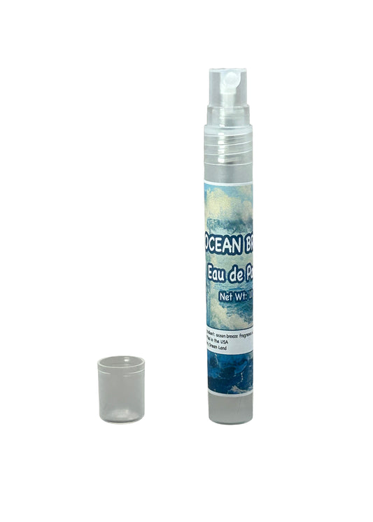 Ocean Breeze Eau de Parfum - Fresh Coastal Scent 10ml Clean Summer Seaside Aroma Made in USA P005B