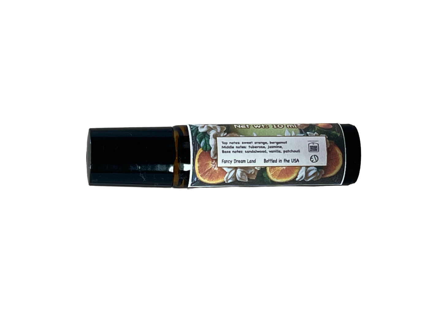 Tuberose Twilight Perfume Oil - Romantic Floral Scent w Jasmine, Vanilla Roll On - 10ml Natural & Alcohol-Free w Jojoba P014A